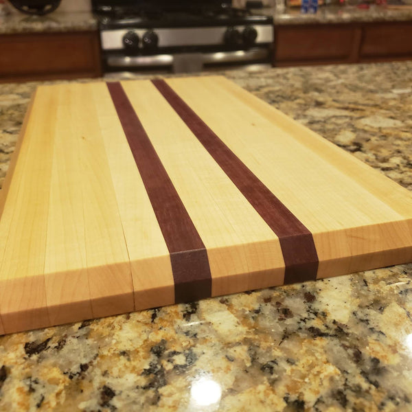 Cutting Board - Maple & Purple Heart