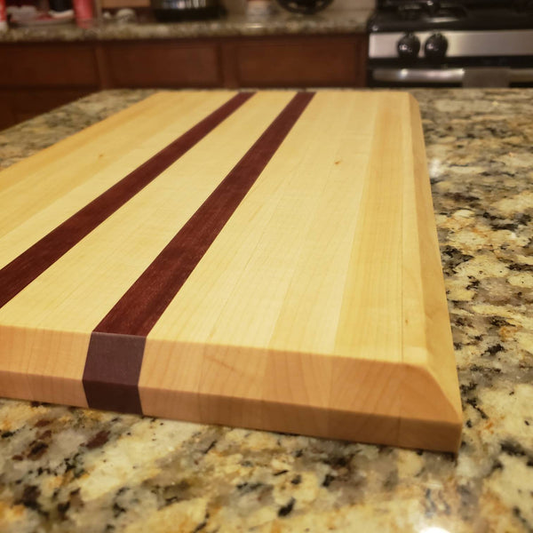 Cutting Board - Maple & Purple Heart